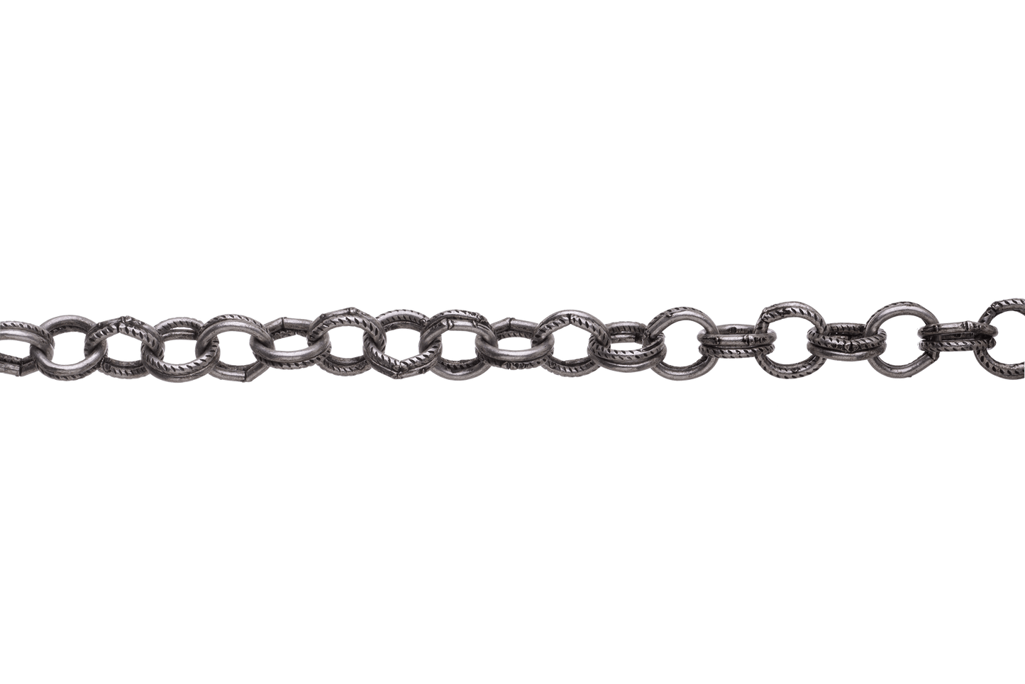 Double Link Cable Chain 8mm Available Multiple Colors - Per Foot - CH-2611