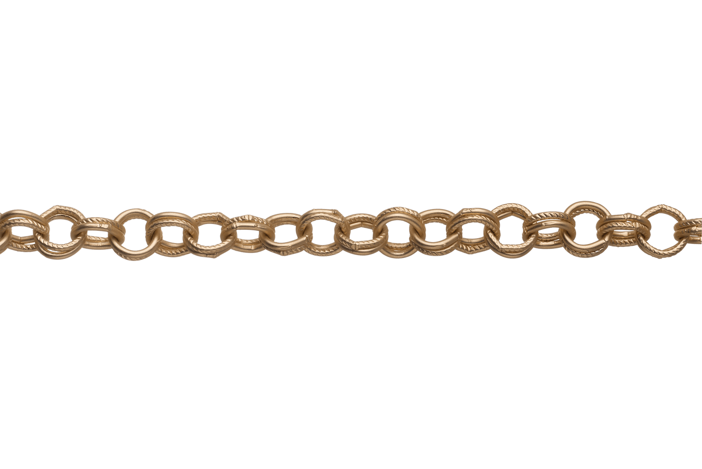 Double Link Cable Chain 8mm Available Multiple Colors - Per Foot - CH-2611