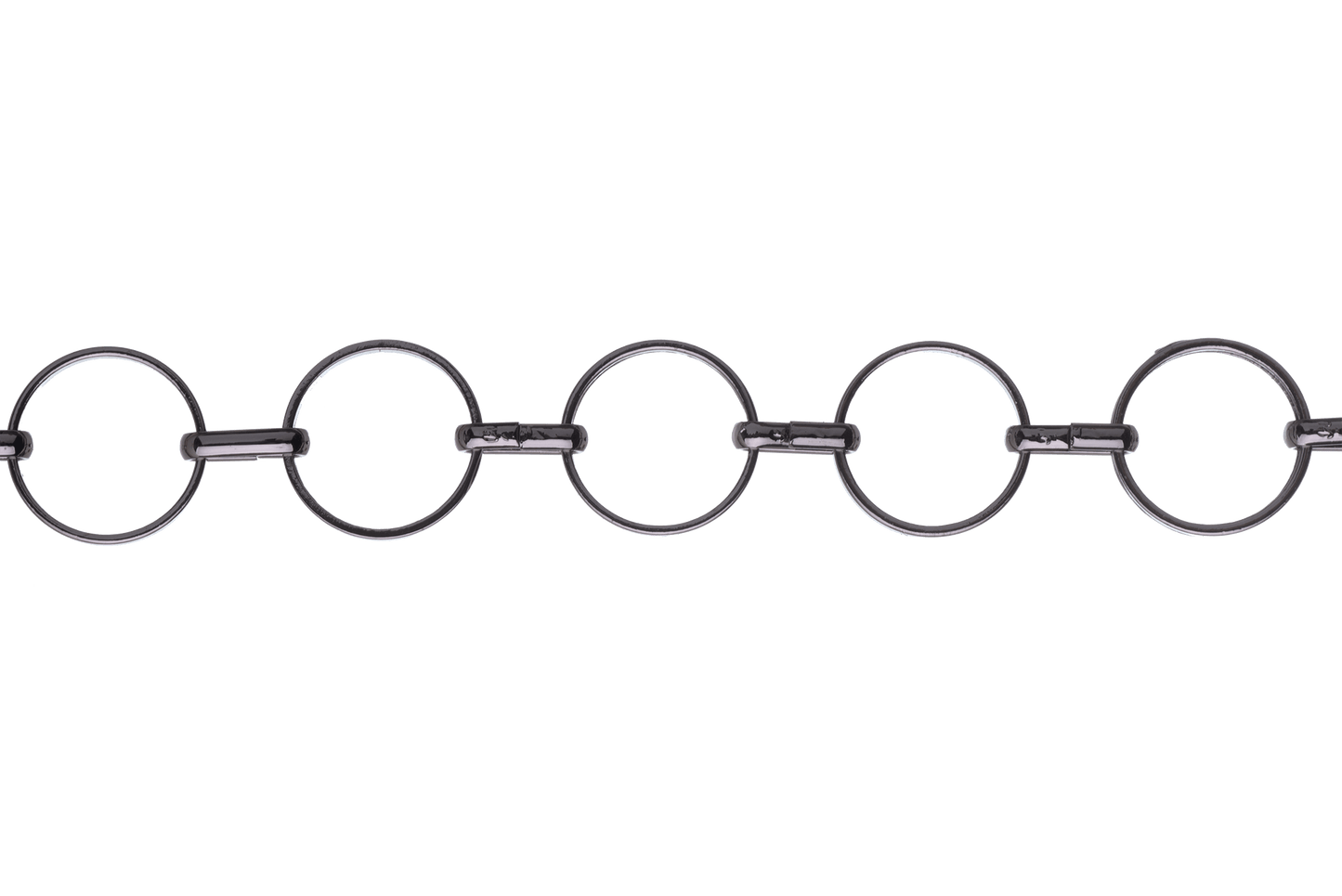 9mm Round Link Specialty Chain sold by the Foot available in Multiple Colors - CH 282