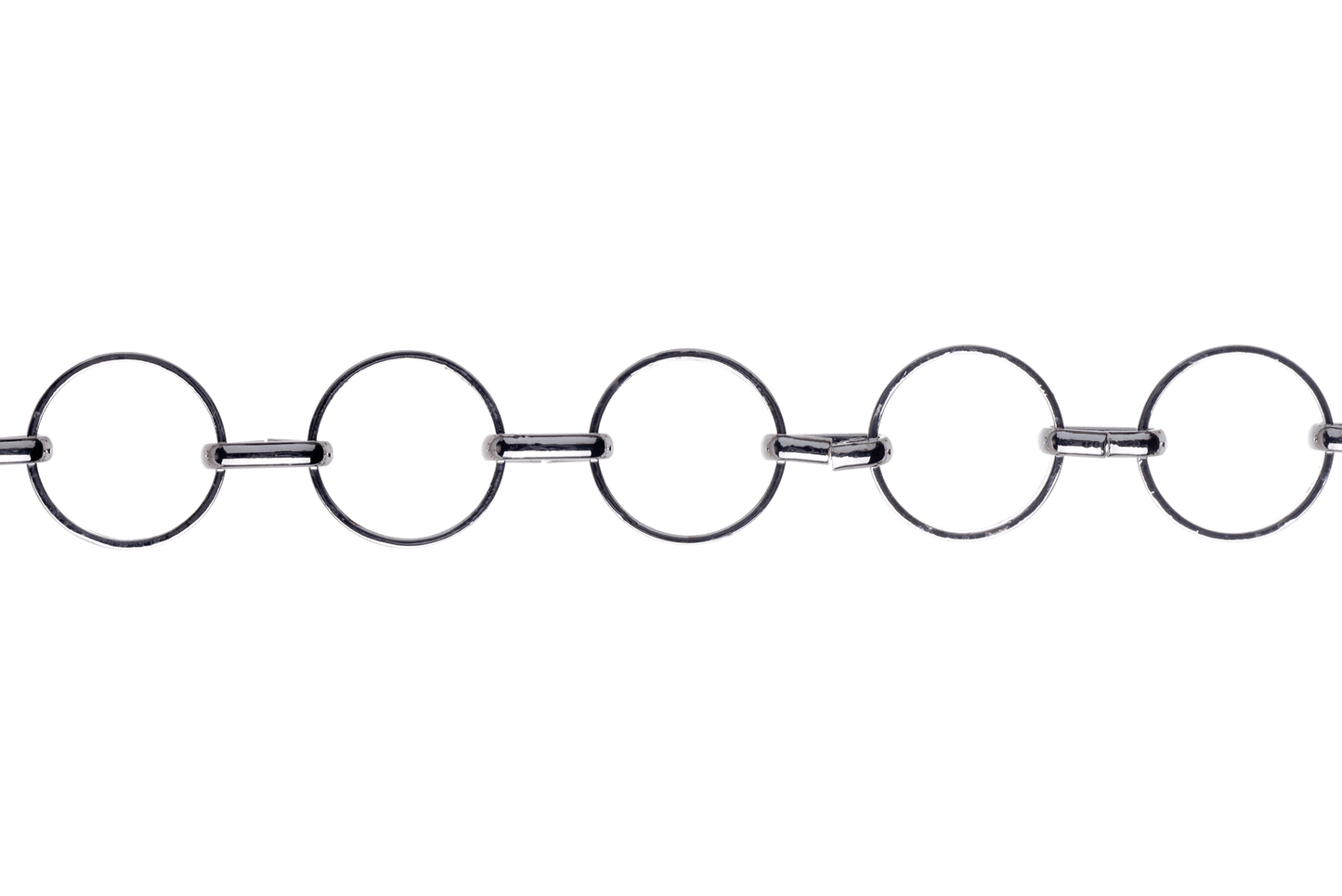 9mm Round Link Specialty Chain sold by the Foot available in Multiple Colors - CH 282