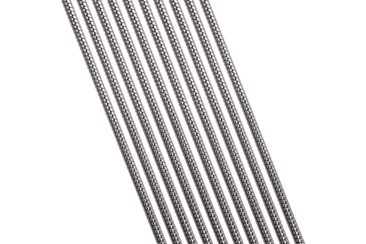 1.25mm Snake Beading Chain - Made from 316 Marine-Grade Stainless Steel - CH-73SS
