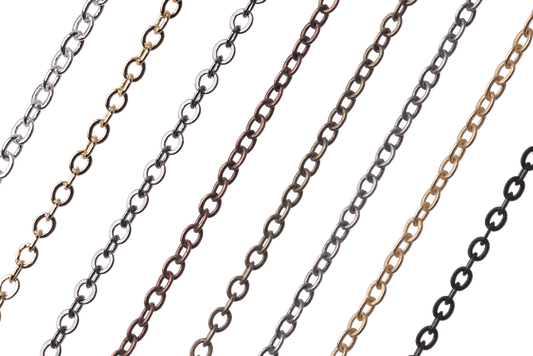 1.7mm Petite Cable Chain Sold by The Foot - CH 889