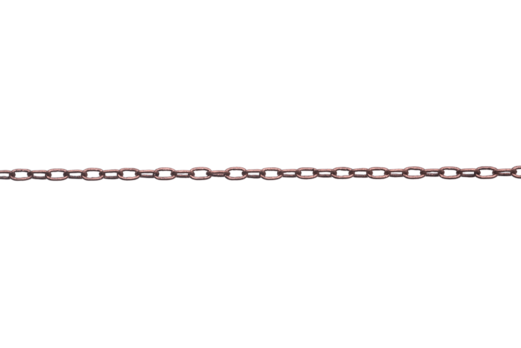 1mm Elegant Elongated Cable Chain sold by The Foot - CH 890