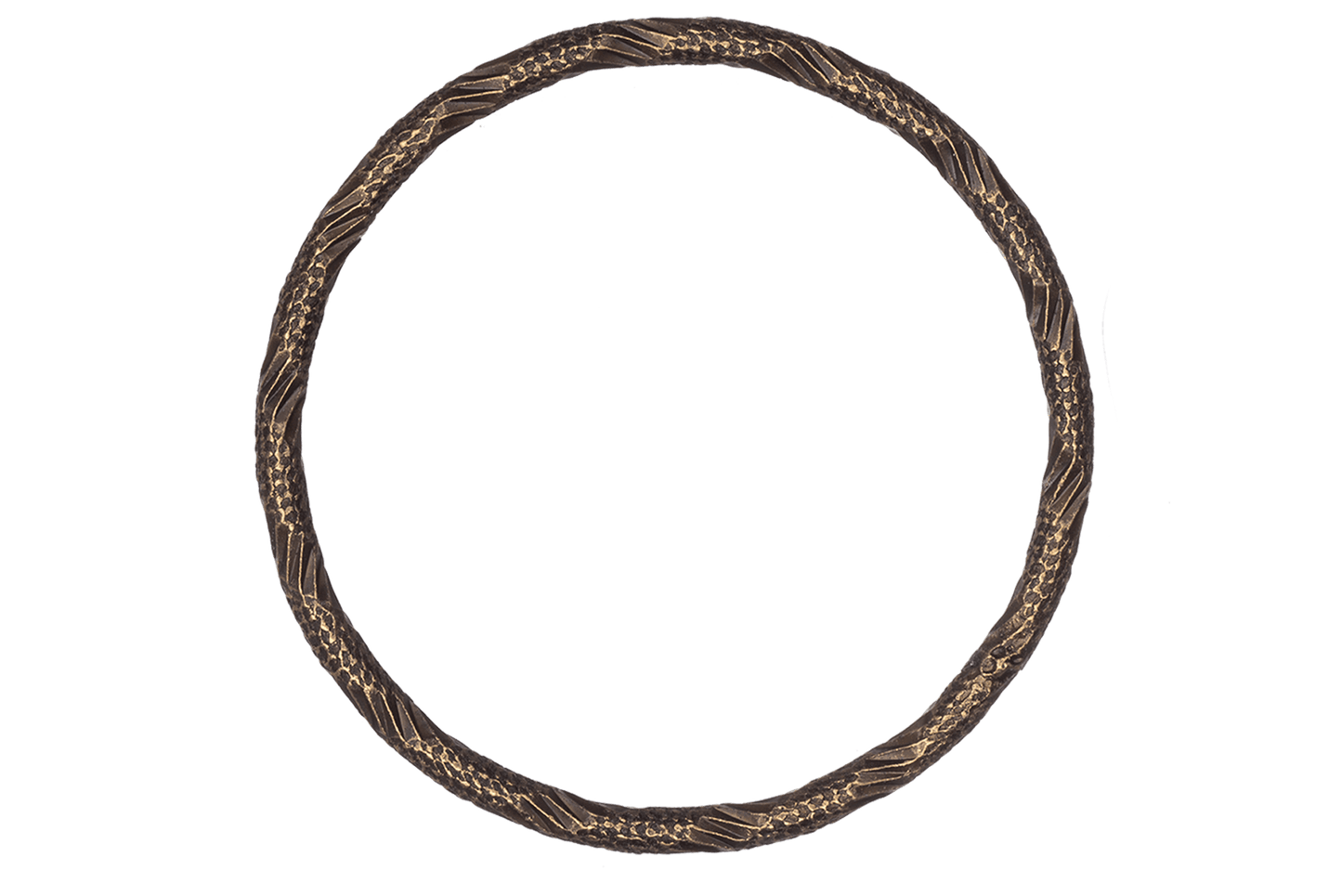 34mm Diamond Cut Closed Rings - Available in Multiple Finishes - Made of Brass - Sold by the Piece - CH1184Link