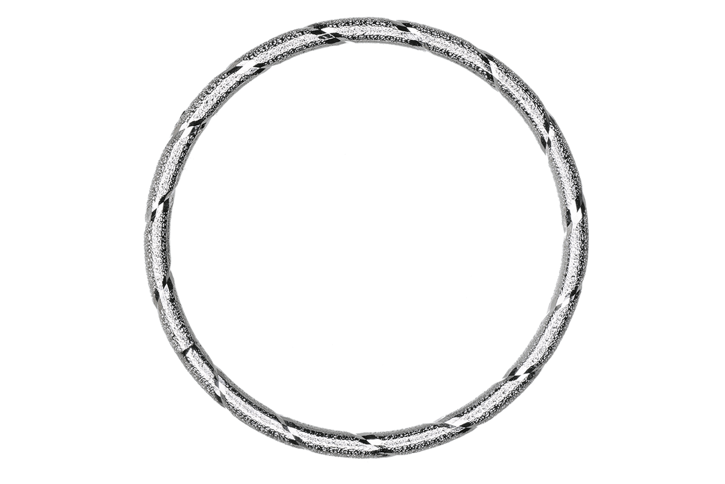 34mm Diamond Cut Closed Rings - Available in Multiple Finishes - Made of Brass - Sold by the Piece - CH1184Link