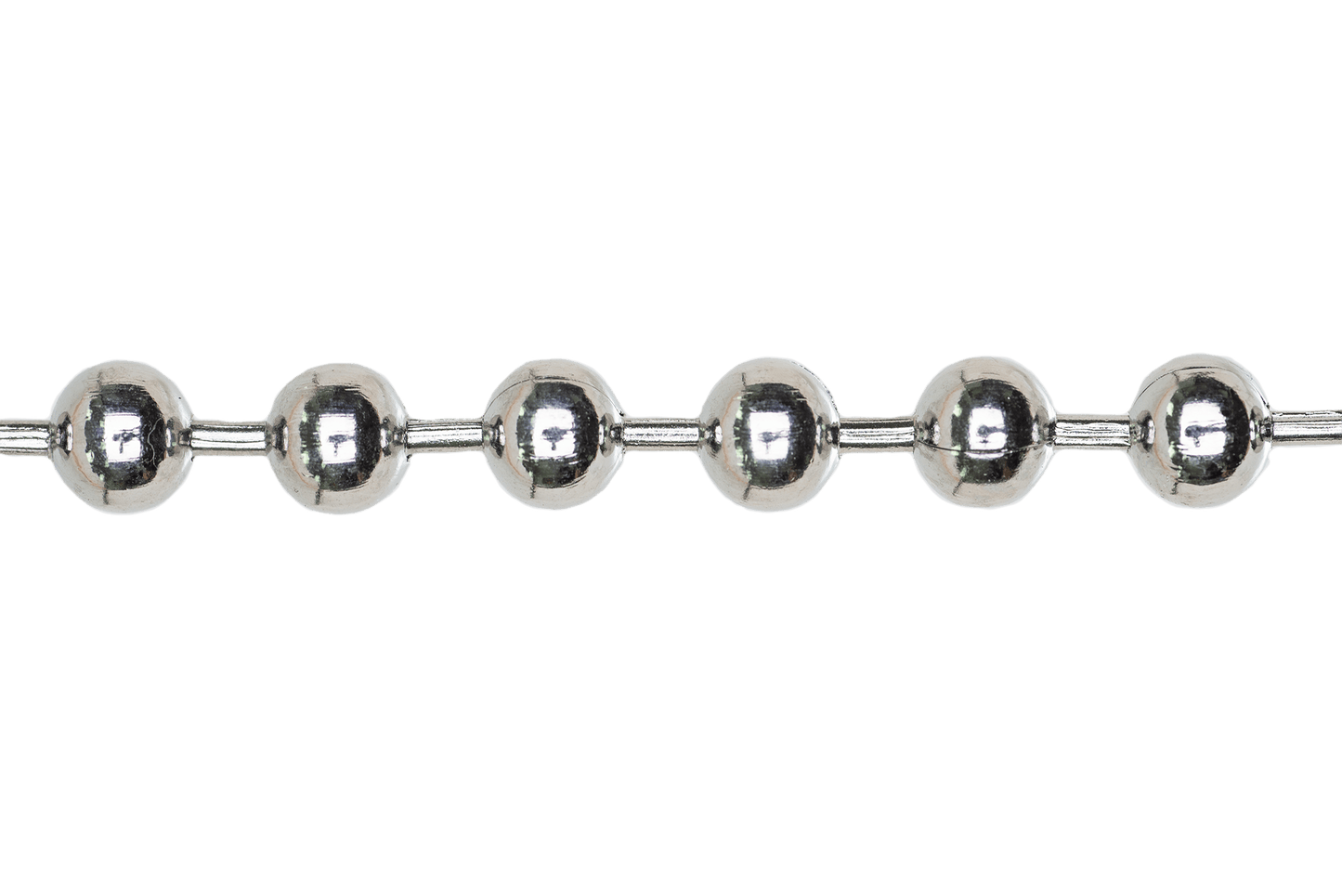 8mm Ball Chain - Made of 316 Stainless Steel - Sold by the foot - 148SS