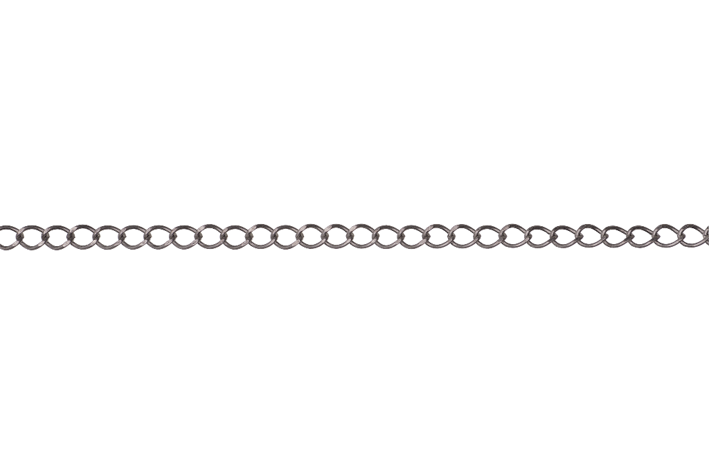 Curb Chain Size Small - Multiple Finishes Available - Measures 4mm - Sold by the Foot - CH 150