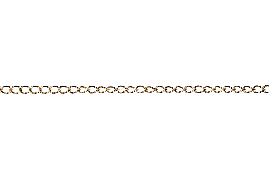 Curb Chain Size Small - Multiple Finishes Available - Measures 4mm - Sold by the Foot - CH 150