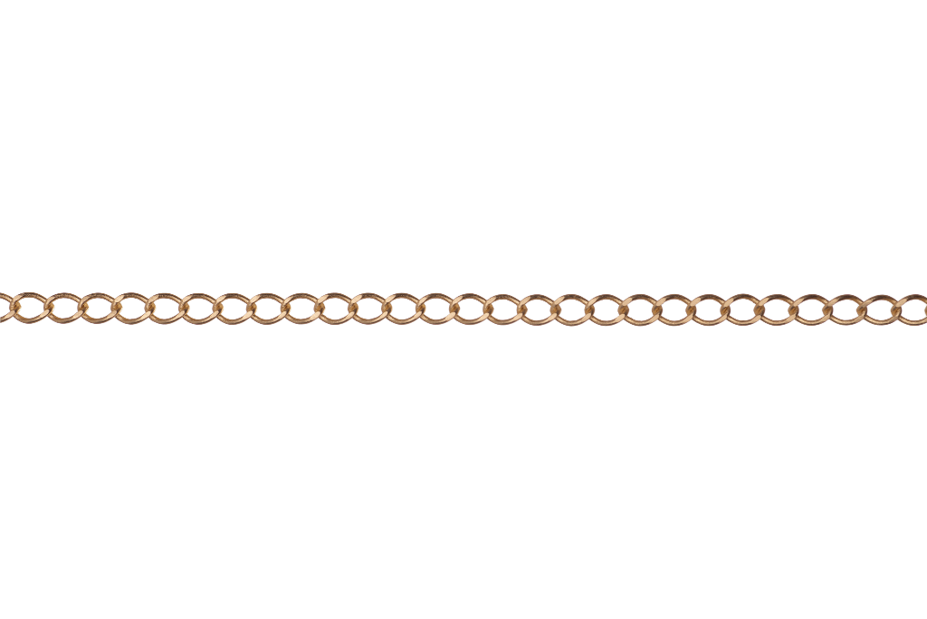 Curb Chain Size Small - Multiple Finishes Available - Measures 4mm - Sold by the Foot - CH 150