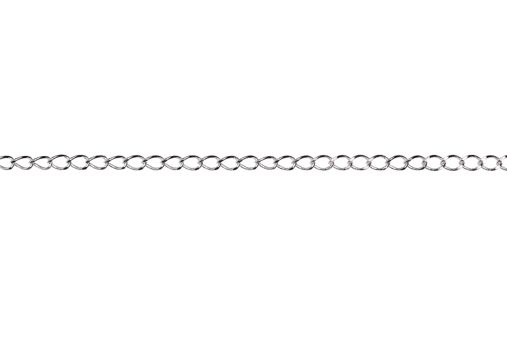 Curb Chain Size Small - Multiple Finishes Available - Measures 4mm - Sold by the Foot - CH 150