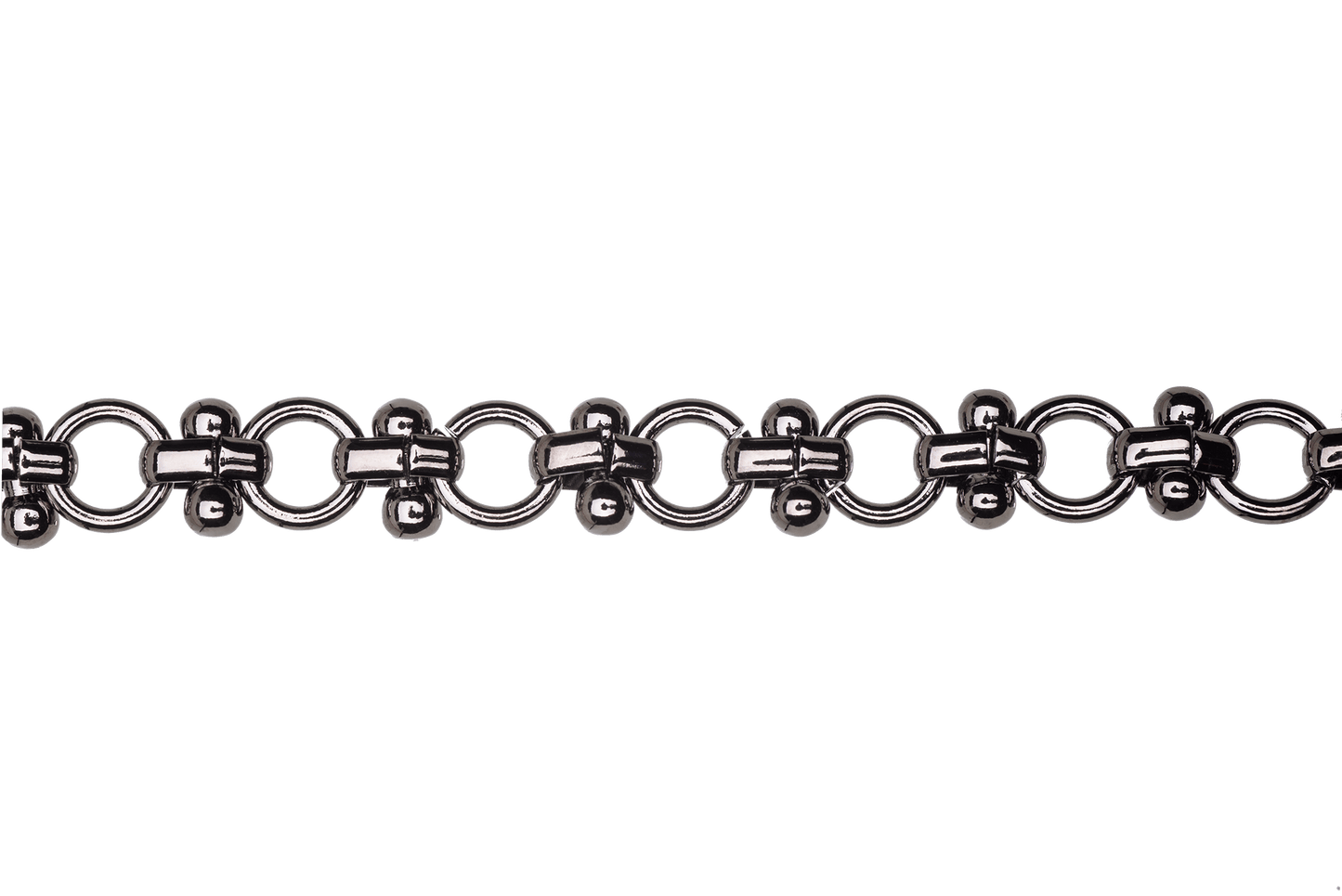 Cable Chain - 6.5mm - Available in Multiple Colors - Sold by the Foot - CH 152