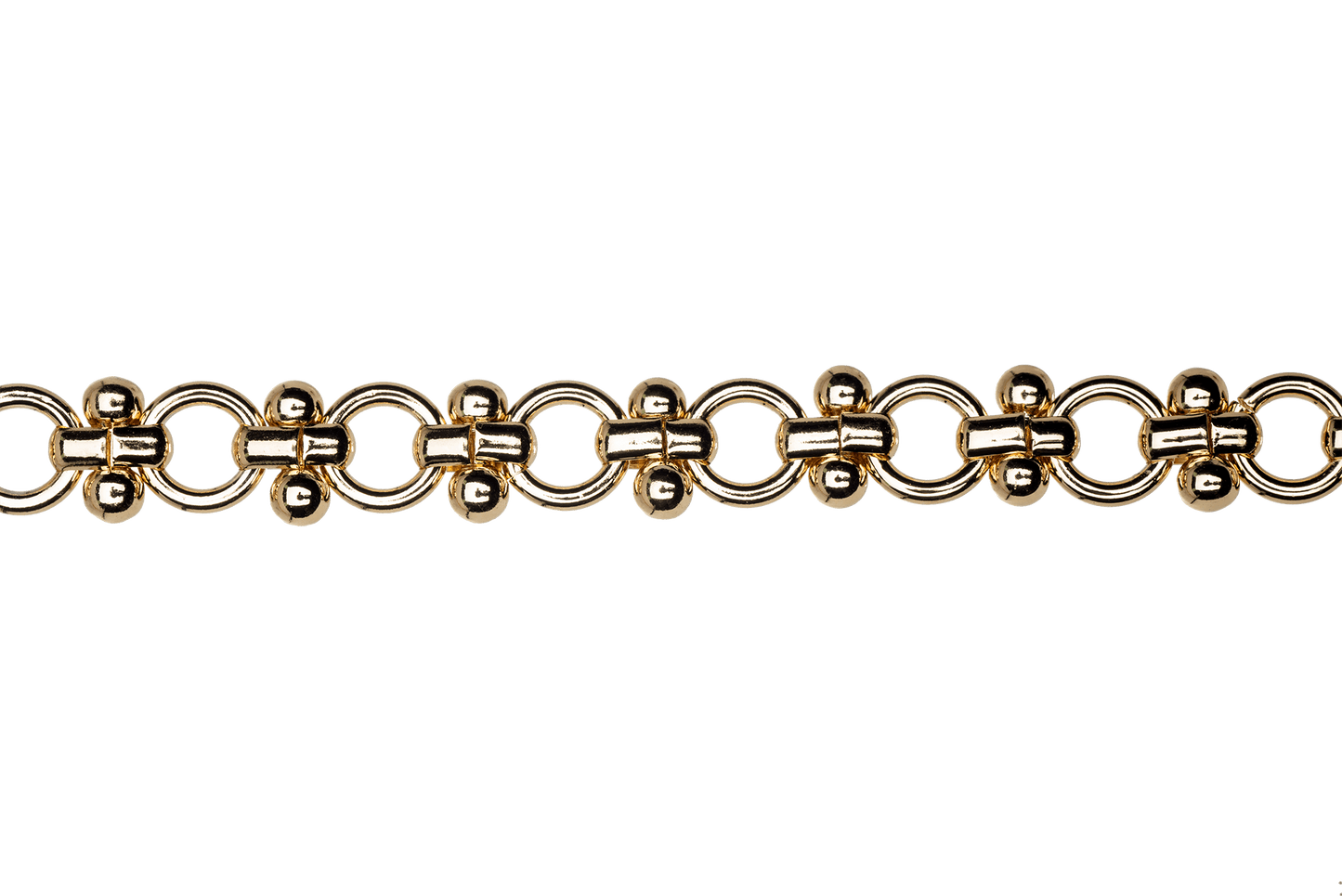 Cable Chain - 6.5mm - Available in Multiple Colors - Sold by the Foot - CH 152