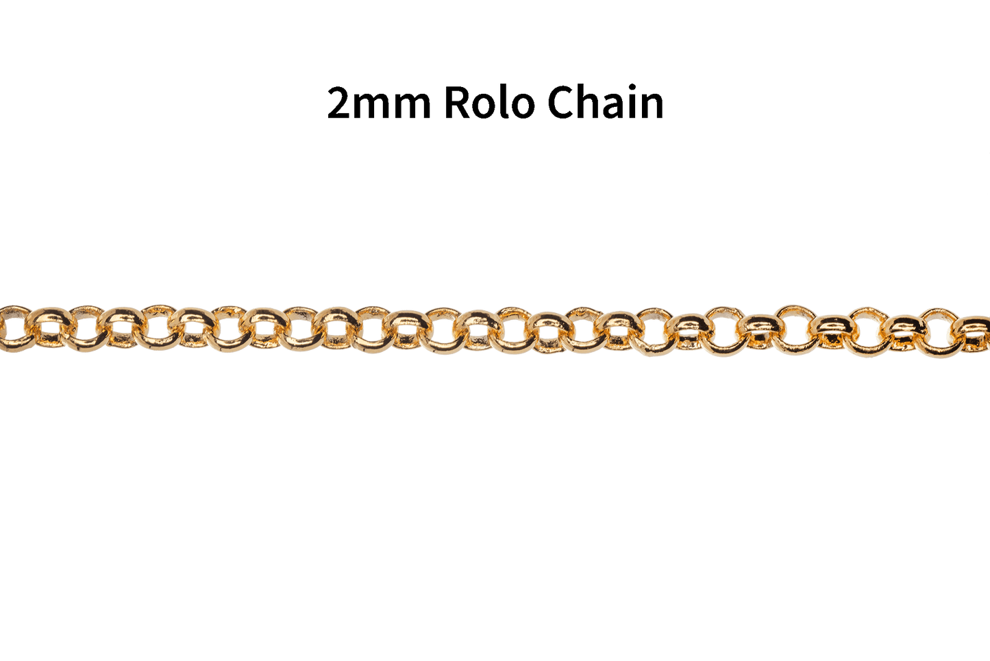 10m Spools of Various Chains for Jewelry-Making - Available in Silver and Gold - Hypoallergenic - Electro-plated - Made of Brass