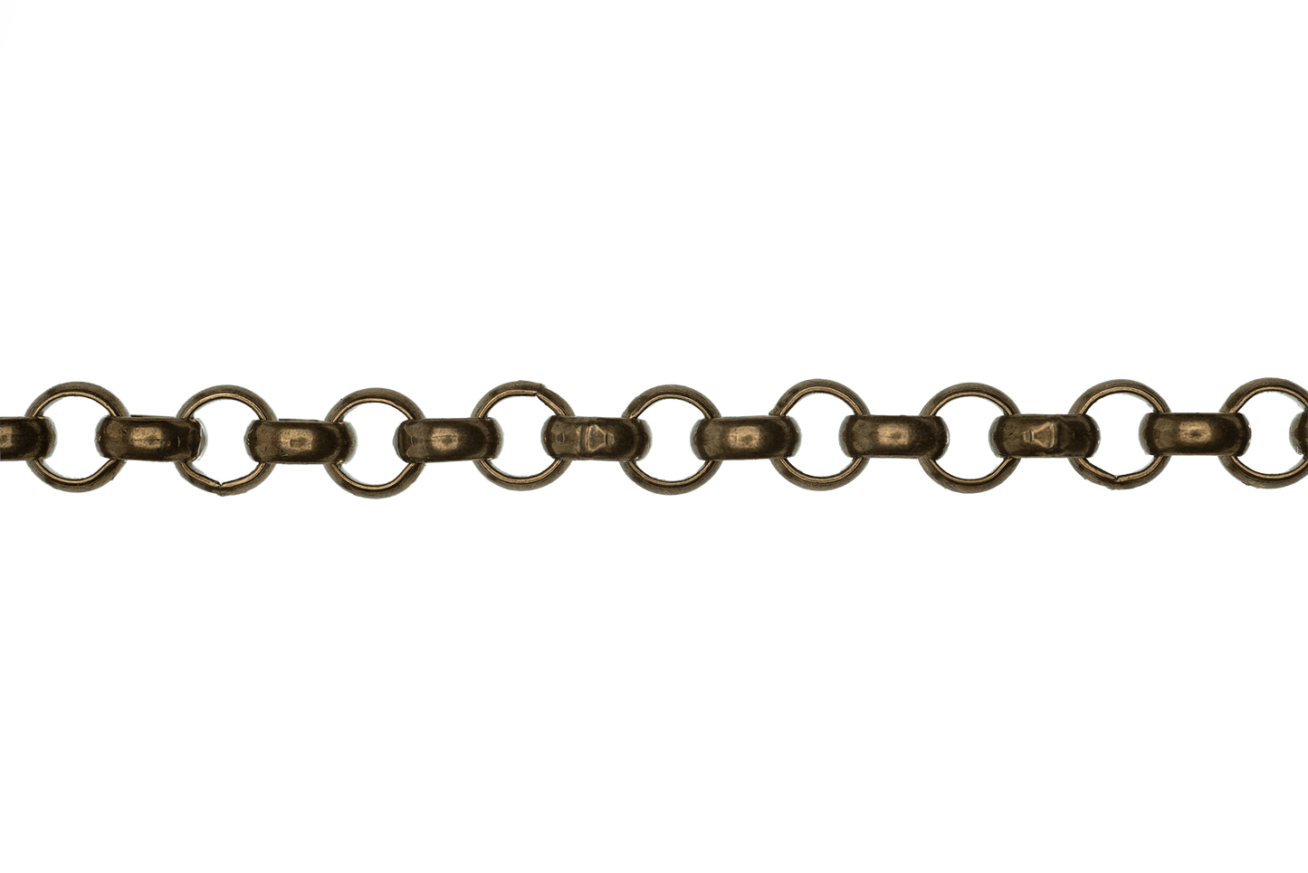 Rolo Belcher Chain - 7mm available in Multiple Colors sold by the Foot - CH 5