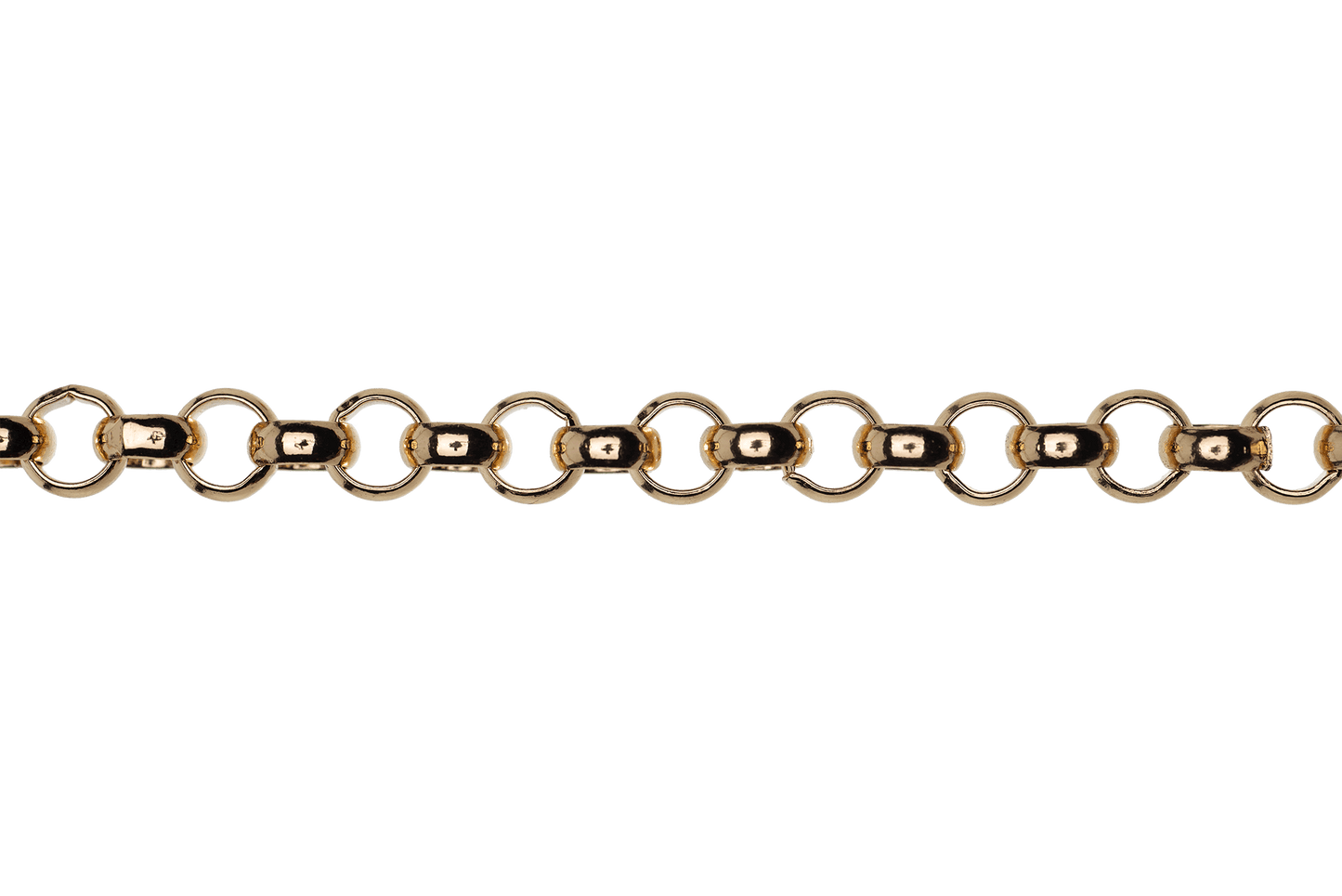 Rolo Belcher Chain - 7mm available in Multiple Colors sold by the Foot - CH 5