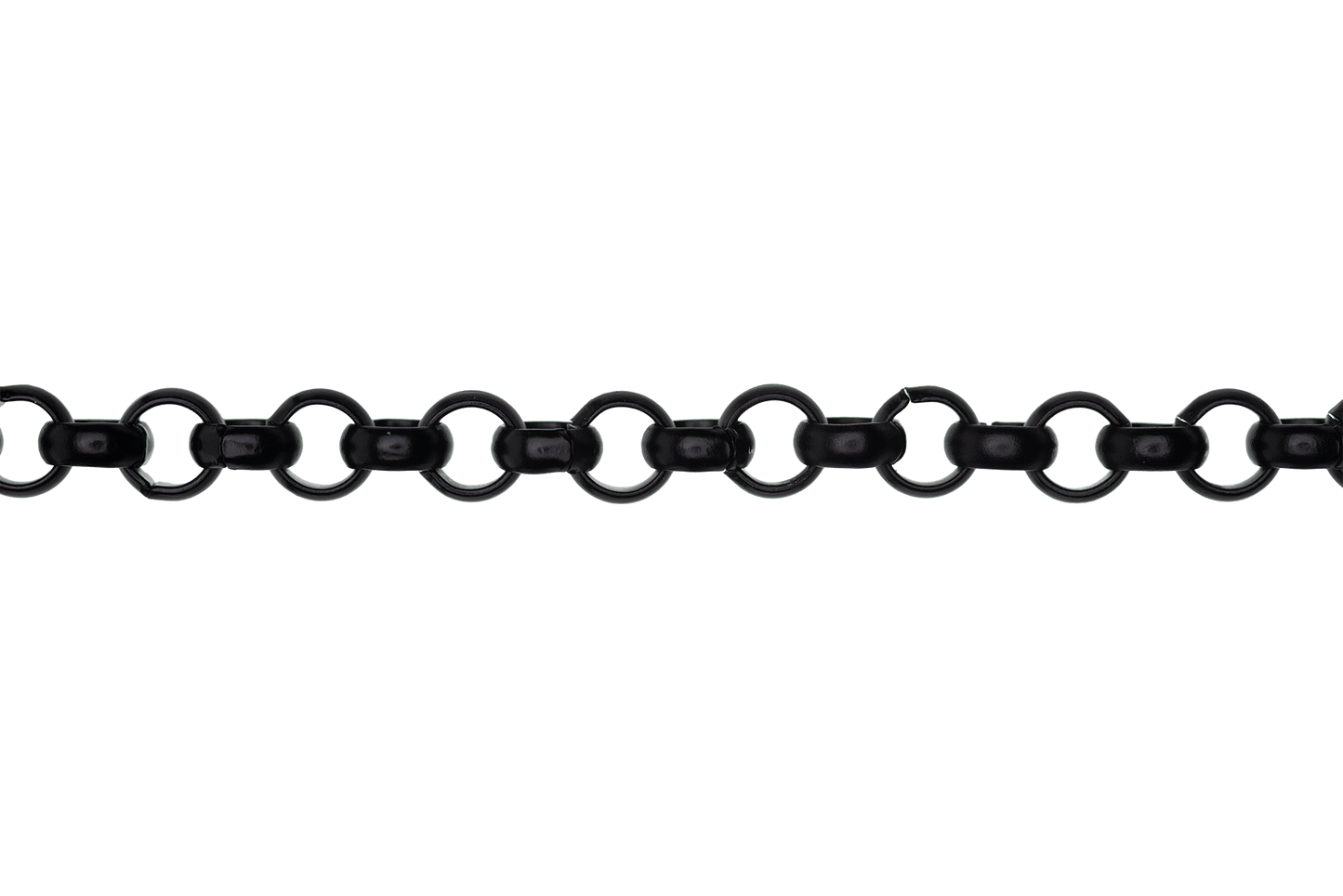 Rolo Belcher Chain - 7mm available in Multiple Colors sold by the Foot - CH 5