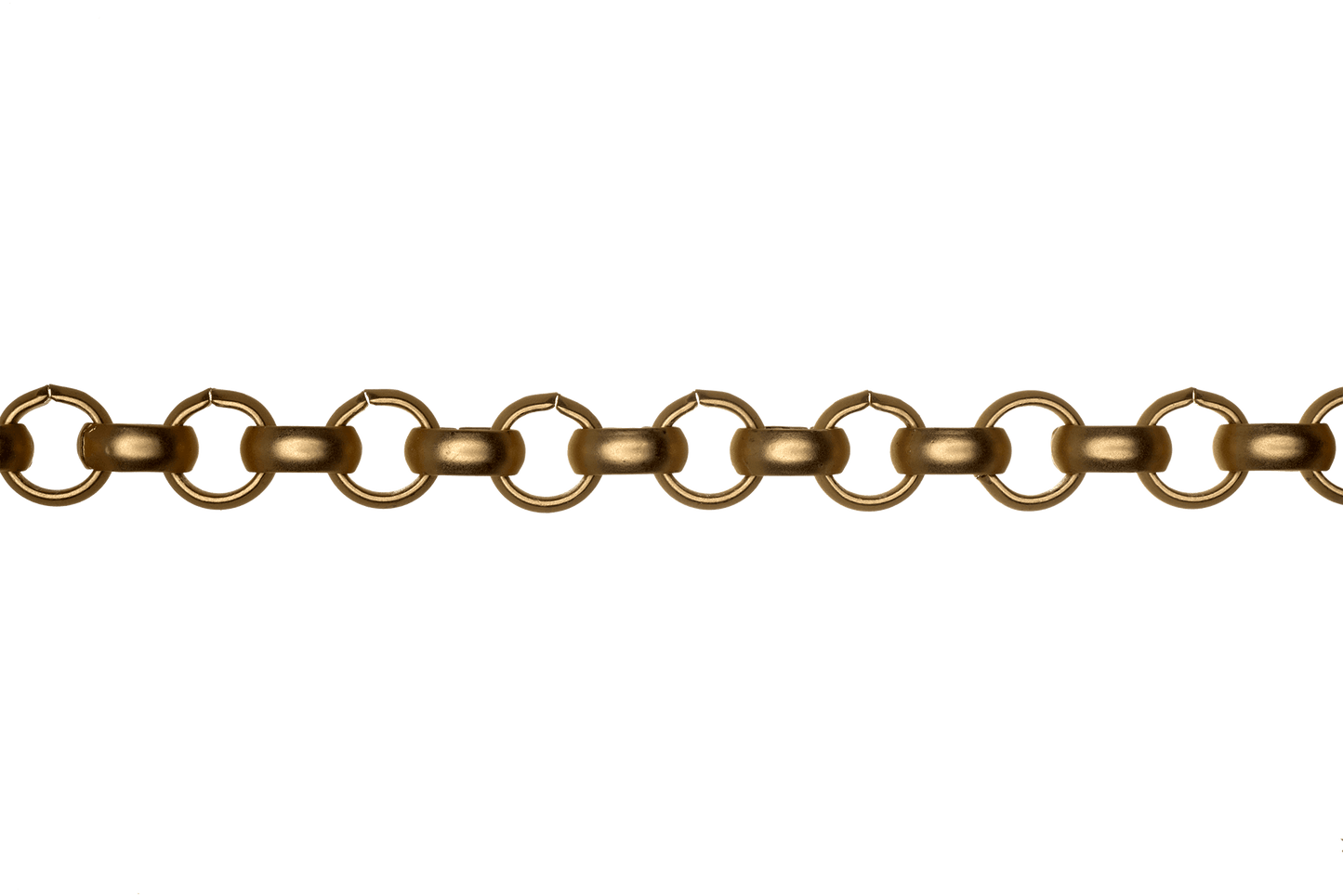 Rolo Belcher Chain - 7mm available in Multiple Colors sold by the Foot - CH 5