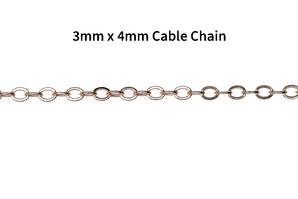 10m Spools of Various Chains for Jewelry-Making - Available in Silver and Gold - Hypoallergenic - Electro-plated - Made of Brass