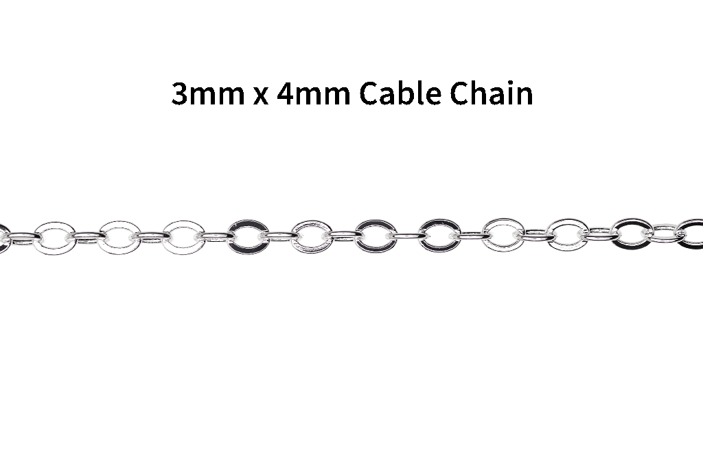 10m Spools of Various Chains for Jewelry-Making - Available in Silver and Gold - Hypoallergenic - Electro-plated - Made of Brass