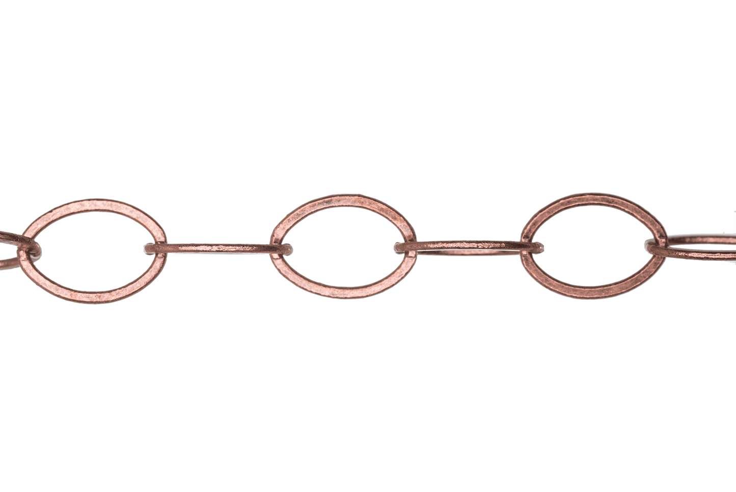 12mm x 9mm Flat Oval Cable Chain Sold by The Foot - CH 828
