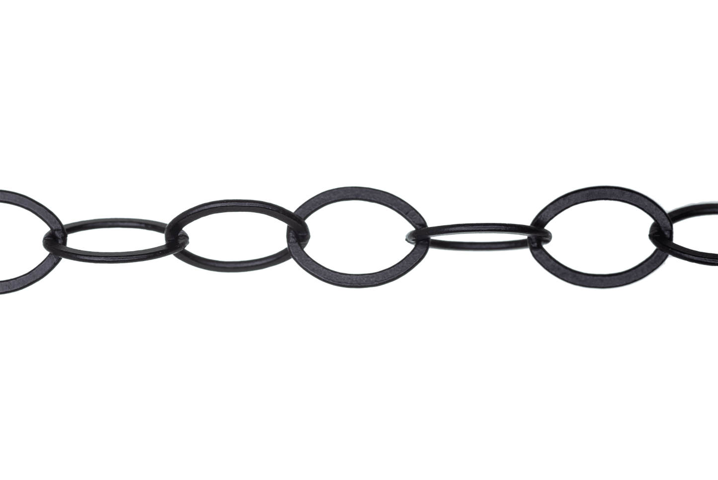 12mm x 9mm Flat Oval Cable Chain Sold by The Foot - CH 828