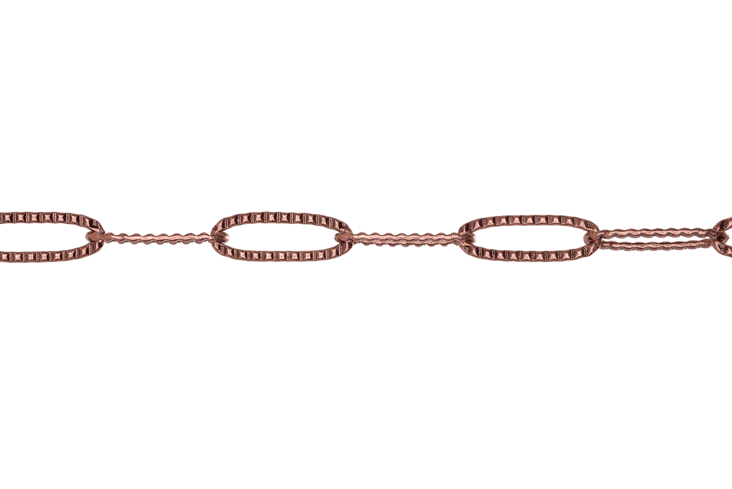 15mm x 3mm Paperclip Cable Chain Sold by The Foot - CH 842