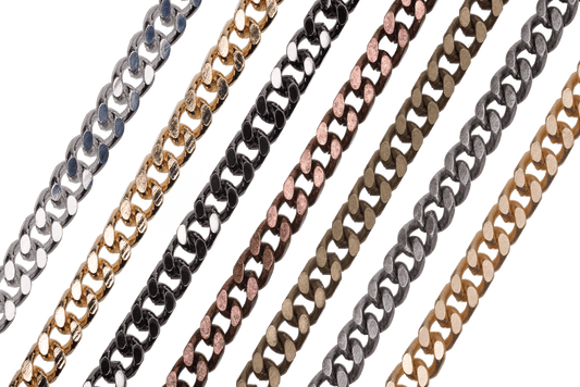 4mm x 5.65mm Curb Chain Sold by The Foot - CH-879