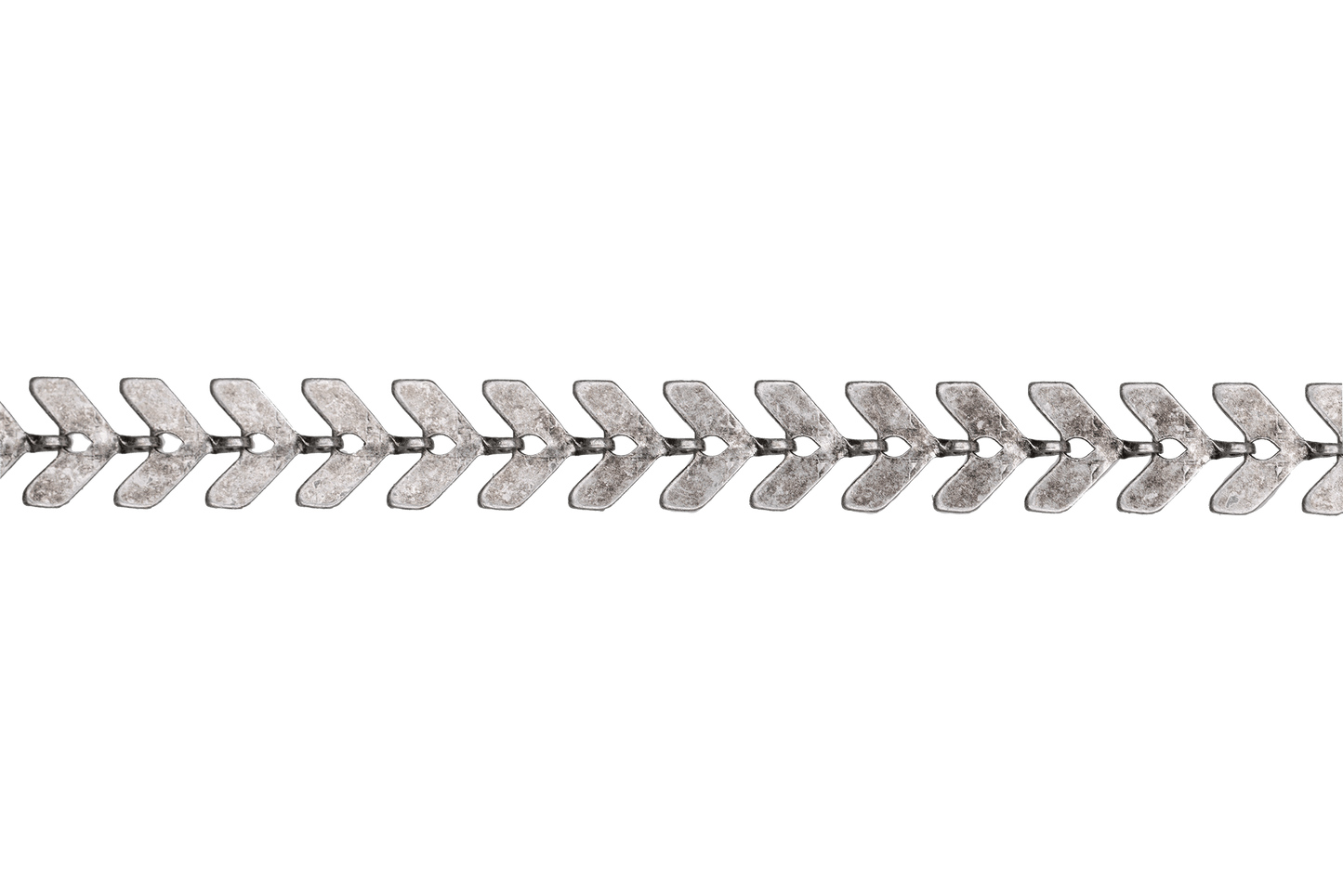 Chevron Herringbone Specialty Chain - Multiple Finishes Available - Measures 6.5mm - Sold by the Foot - CH 892