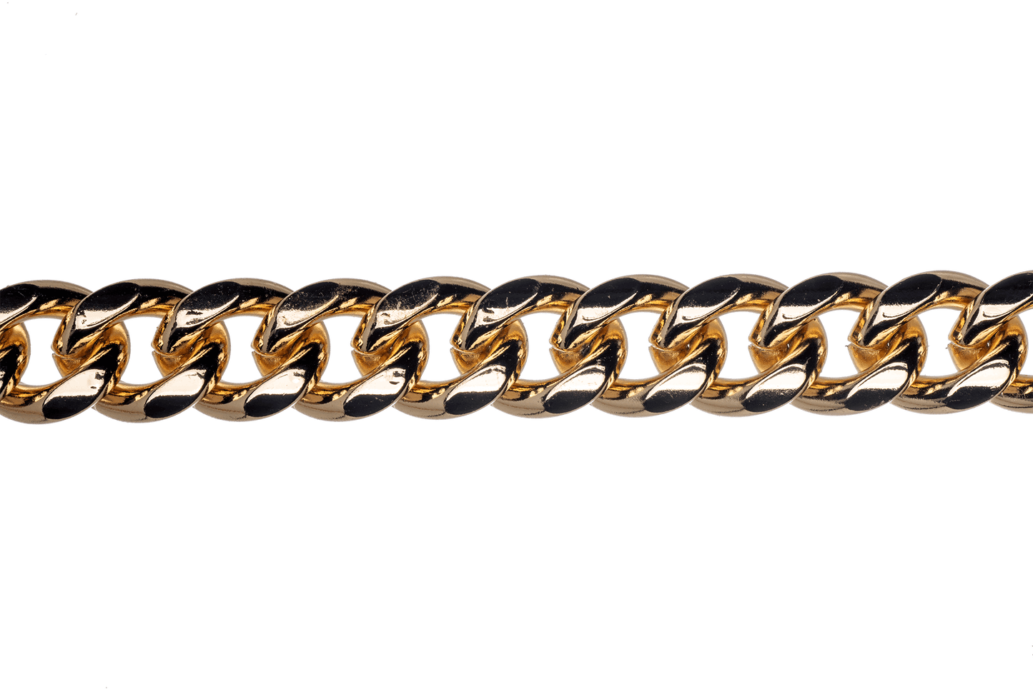 XL Cuban Curb Chain - Multiple Finishes Available - Measures 11mm - Sold by the Foot - CH 917