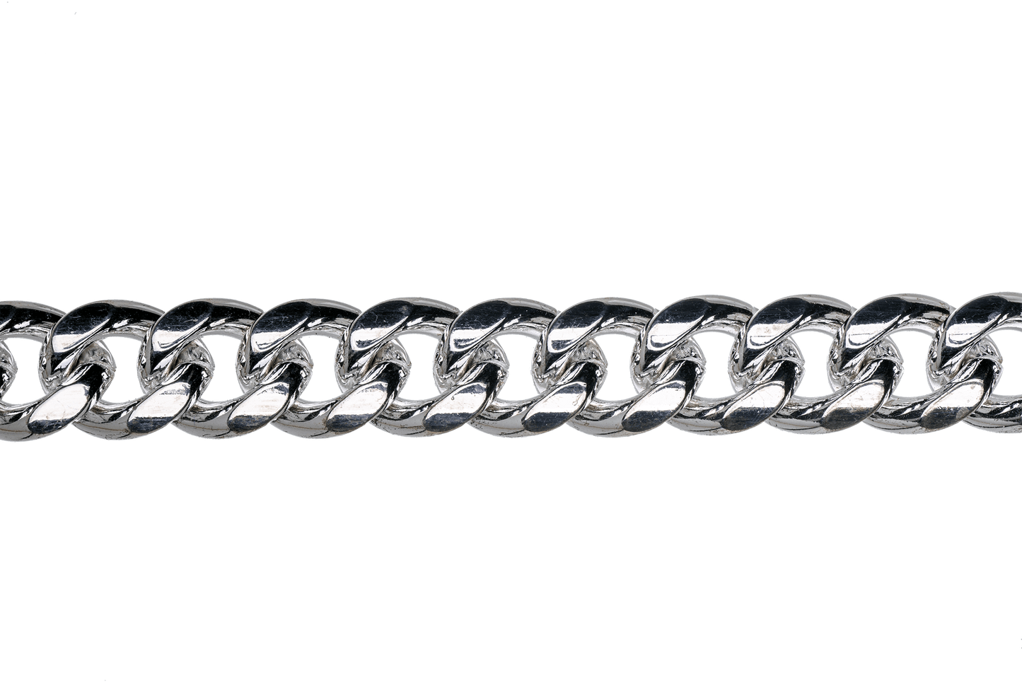 XL Cuban Curb Chain - Multiple Finishes Available - Measures 11mm - Sold by the Foot - CH 917