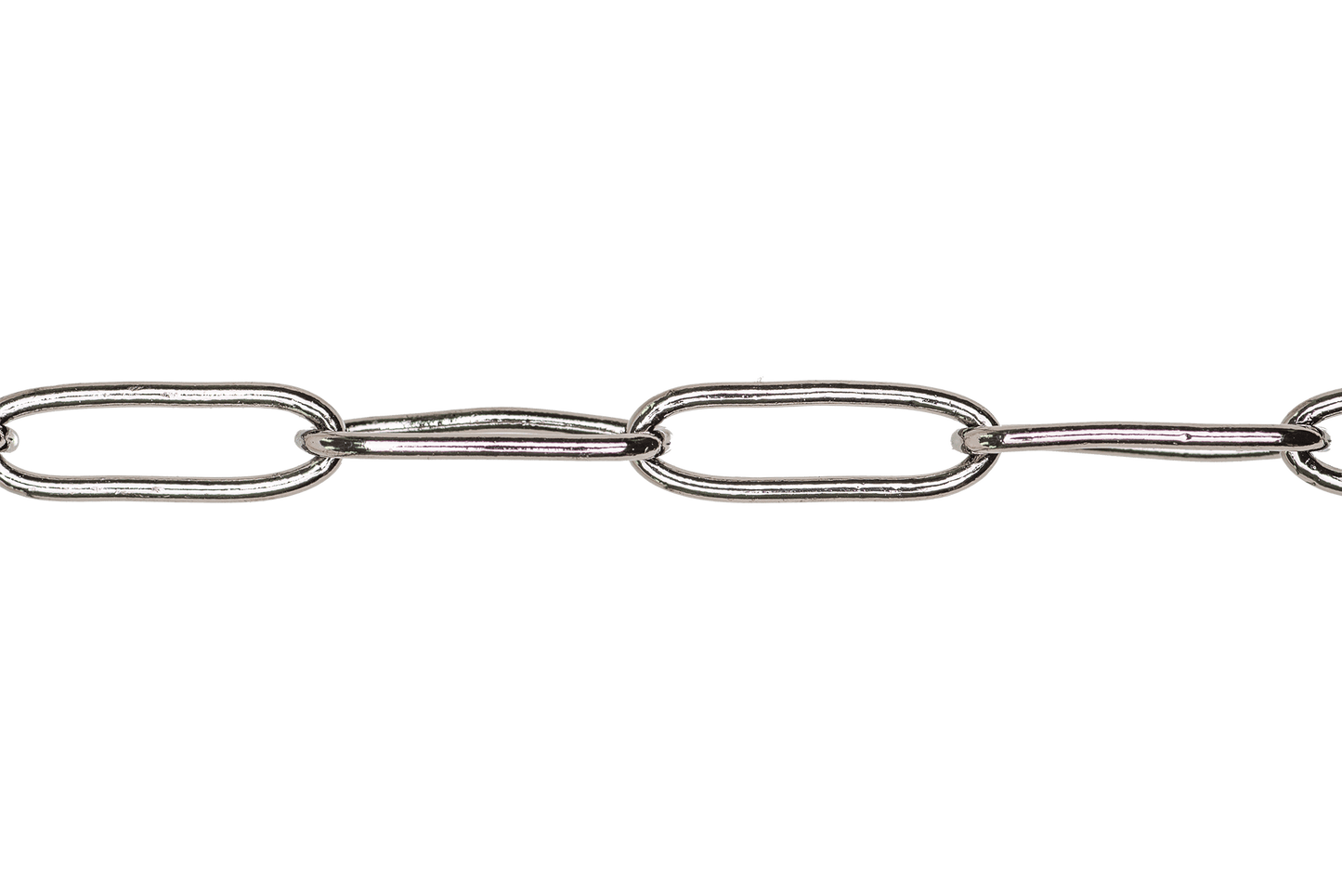 Large Paperclip Cable Chain - Measures 19mm x 6.5mm - Available in Many Finishes - Sold by the Foot - CH 932