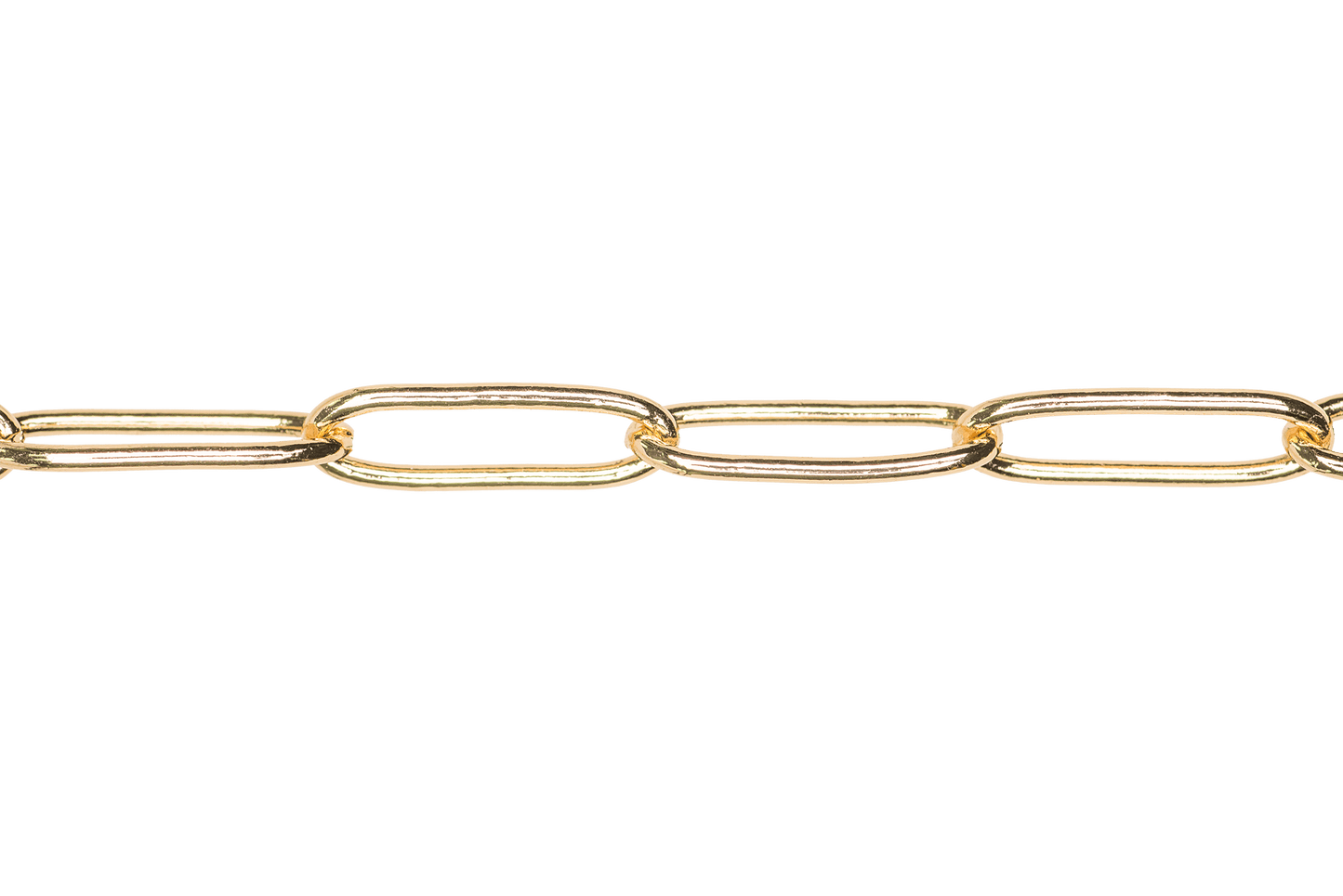 Large Paperclip Cable Chain - Measures 19mm x 6.5mm - Available in Many Finishes - Sold by the Foot - CH 932
