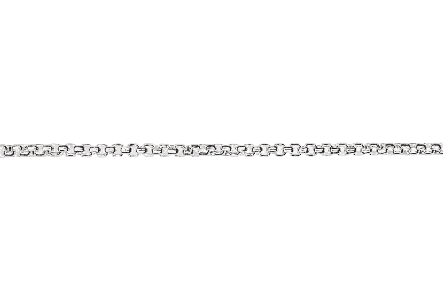 2mm Venetian Box Rolo Chain Sold by The Foot - CH 933