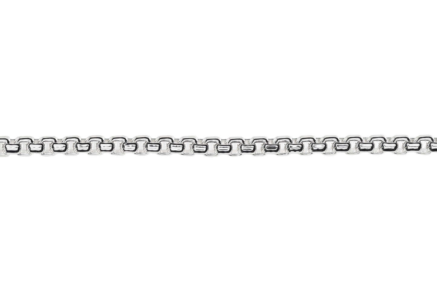 3mm Venetian Box Chain - Sold by the Foot - Multiple Finishes - CH 935