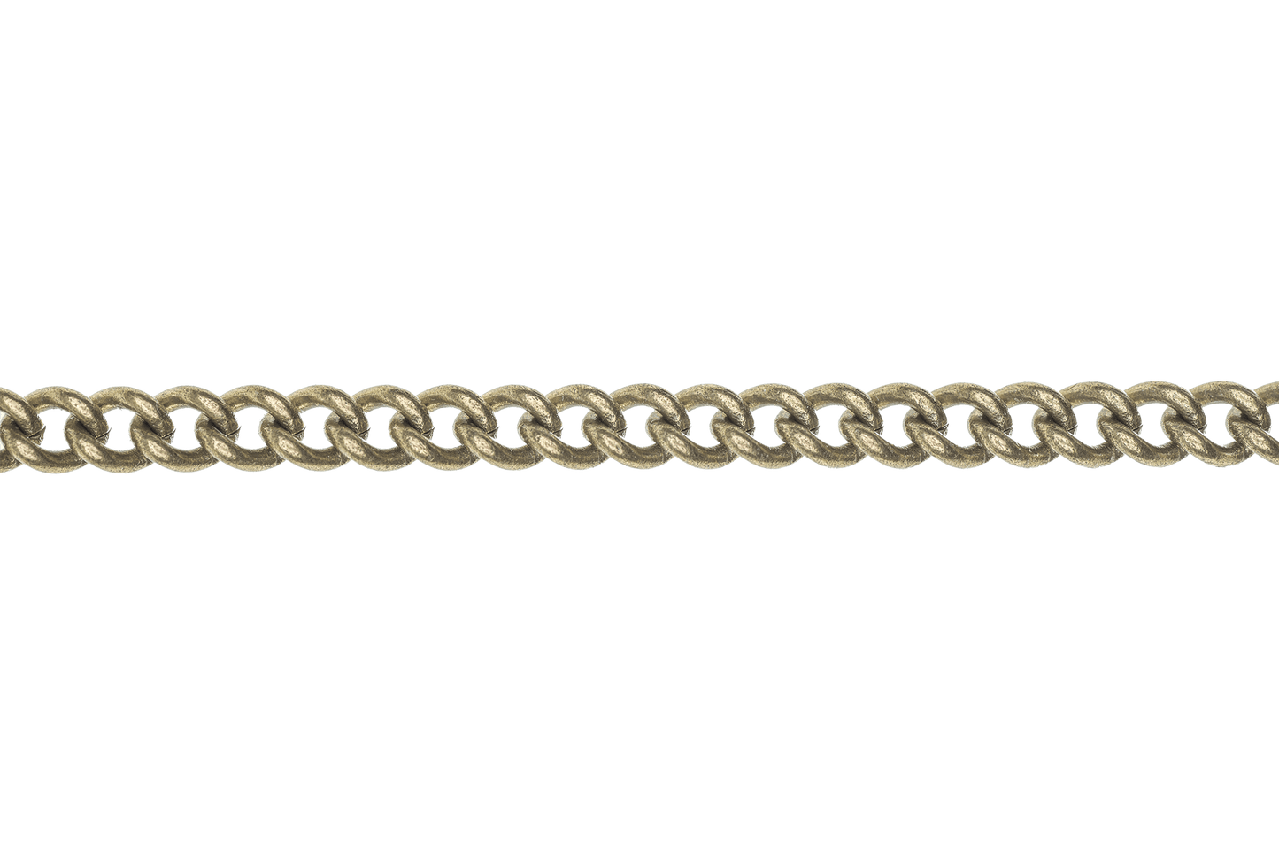 Curb Chain Medium Size - Measures 5.6mm - Available in Multiple Finishes - Sold by the Foot - CH 936