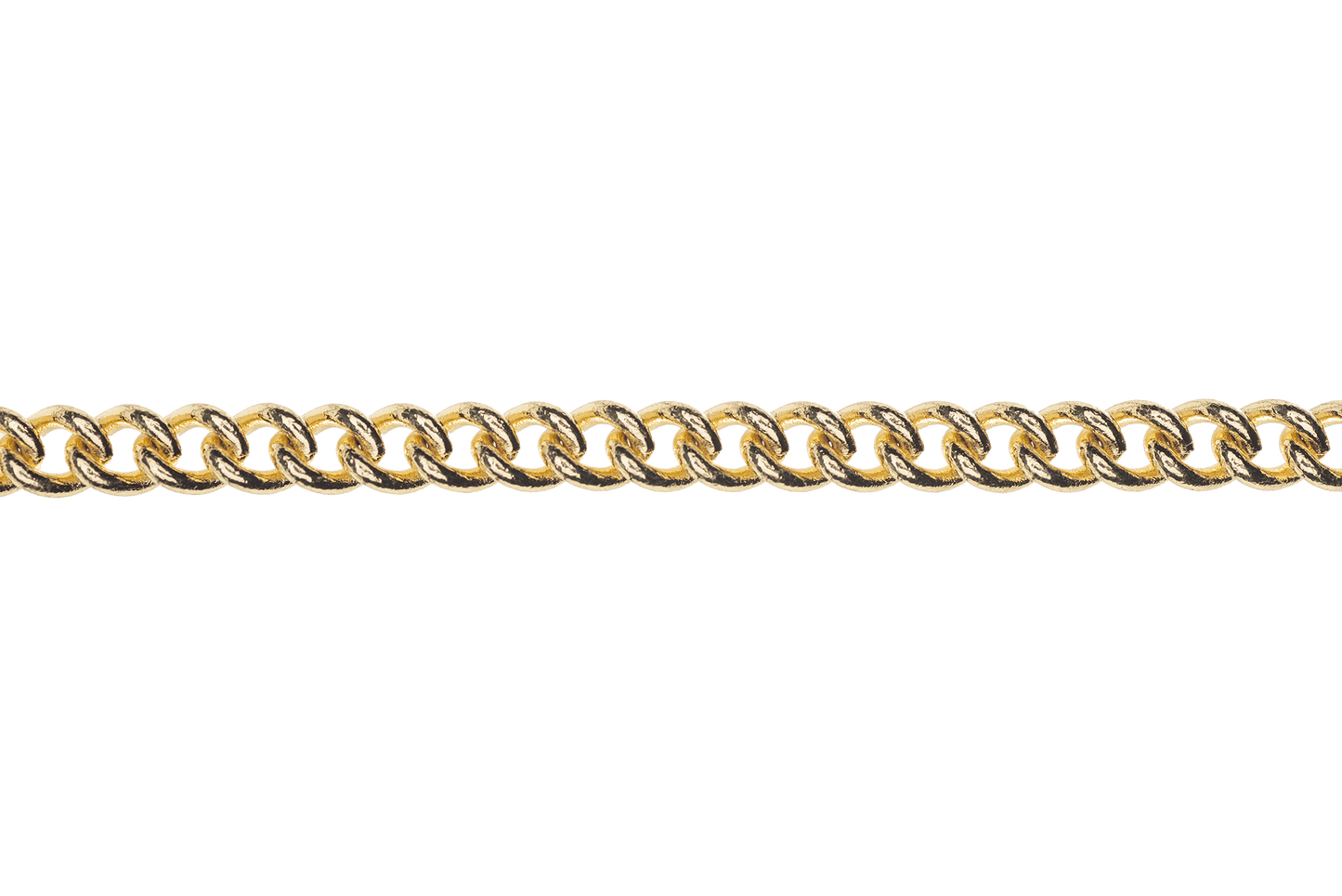 Curb Chain Medium Size - Measures 5.6mm - Available in Multiple Finishes - Sold by the Foot - CH 936