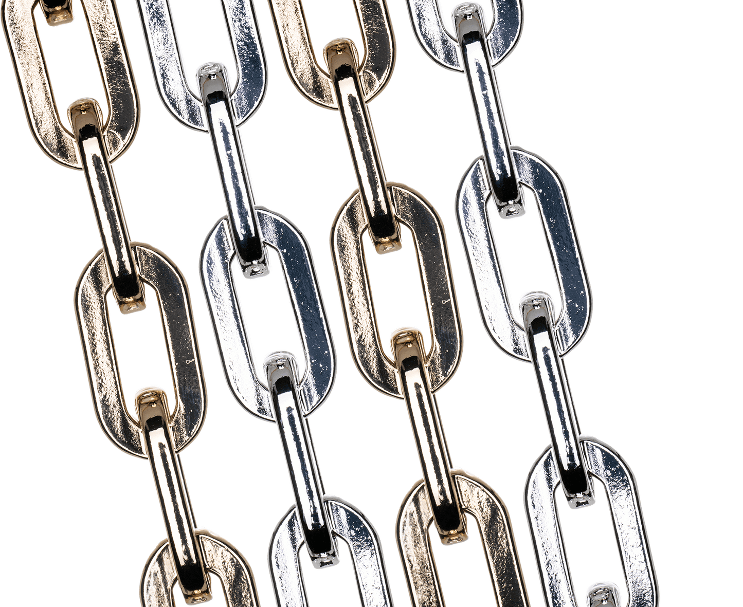 30mm x 15.75mm Aluminum Cable Chain - Made of Solid Aluminum - Electro Plated - Nickel Free - Sold by the Foot - CH-939