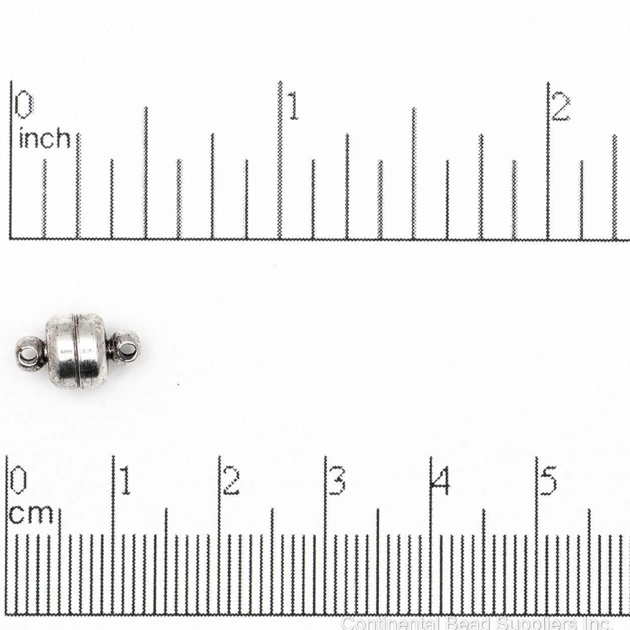 11mm x 6mm Oval Magnetic Clasp Sold by the Piece - CL/MC11