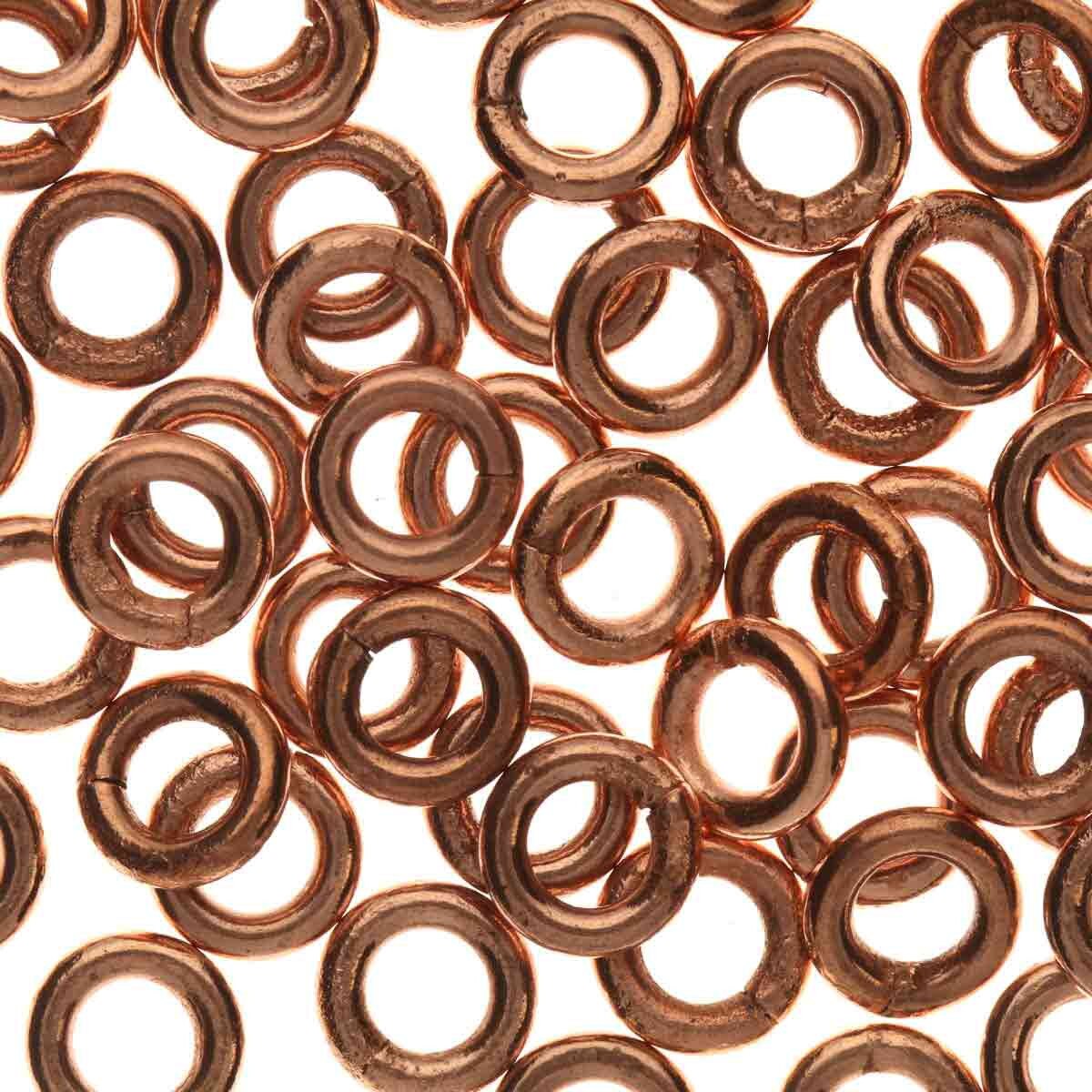 5mm Soldered Rings - Copper