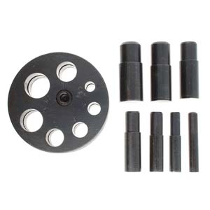 Round Frame Disc Metal Cutter Set Of 7 Punches 1/4"-5/8"