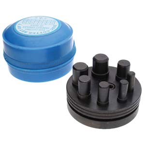Round Frame Disc Metal Cutter Set Of 7 Punches 1/4"-5/8"