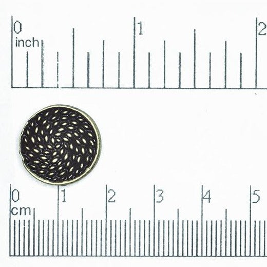16.5mm Seed Cluster Button - Made of Pewter - Made in the USA - BTN23