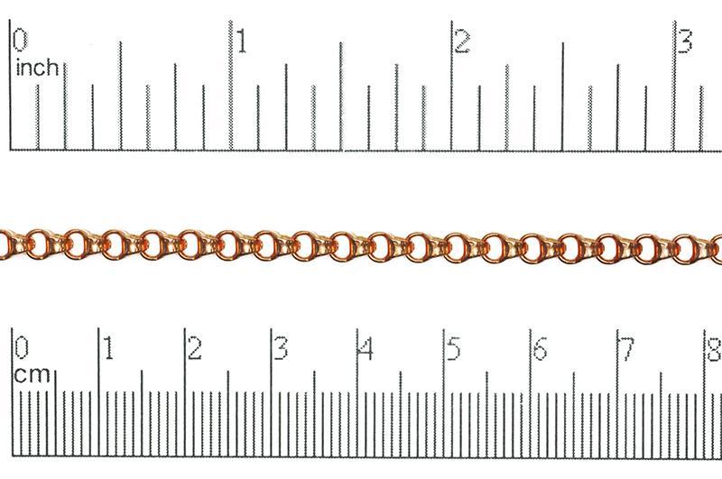 Bicycle Box Rolo Chain 5.5mm x 3.8mm available in Multiple Colors sold by the Foot - CH 802