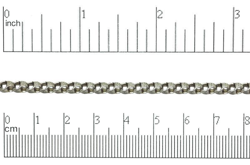 Bicycle Box Rolo Chain 5.5mm x 3.8mm available in Multiple Colors sold by the Foot - CH 802