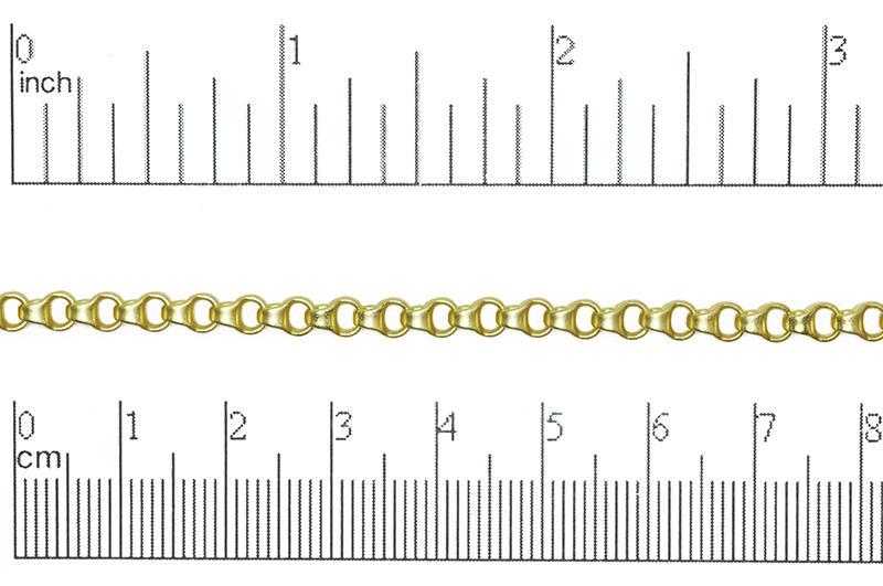 Bicycle Box Rolo Chain 5.5mm x 3.8mm available in Multiple Colors sold by the Foot - CH 802