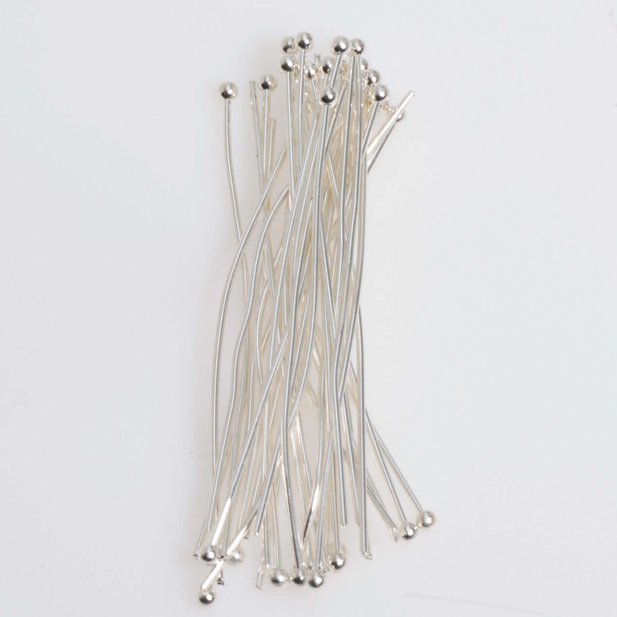 2 Inch Head Pin with 2mm Ball made from Brass available in Multiple Finishes sold Individually -  H/P2mm