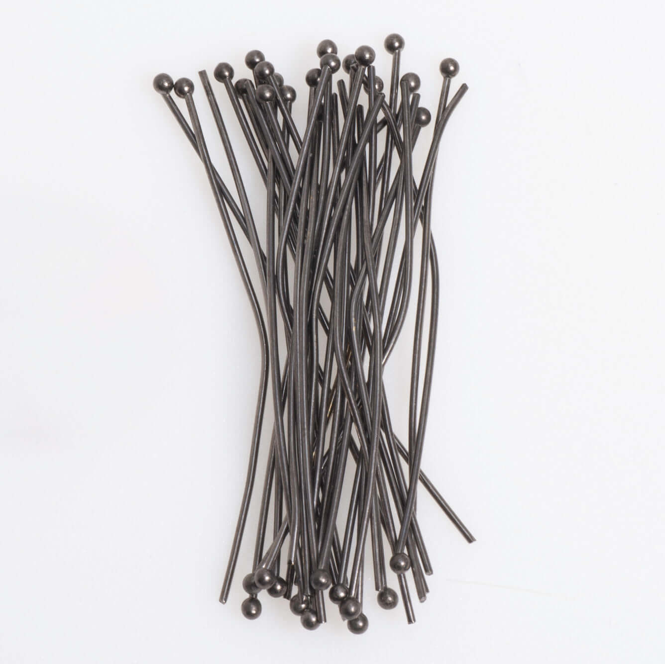 2 Inch Head Pin with 2mm Ball made from Brass available in Multiple Finishes sold Individually -  H/P2mm