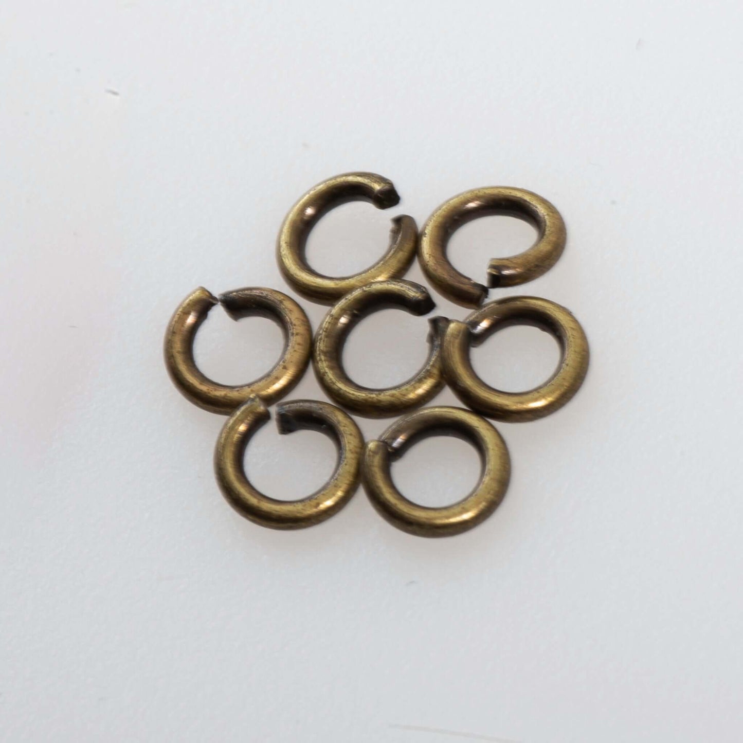 Jump Ring - 4mm 18 Gauge - Sold in 25 Gram Packs (Approx. 275pcs) J/R 4