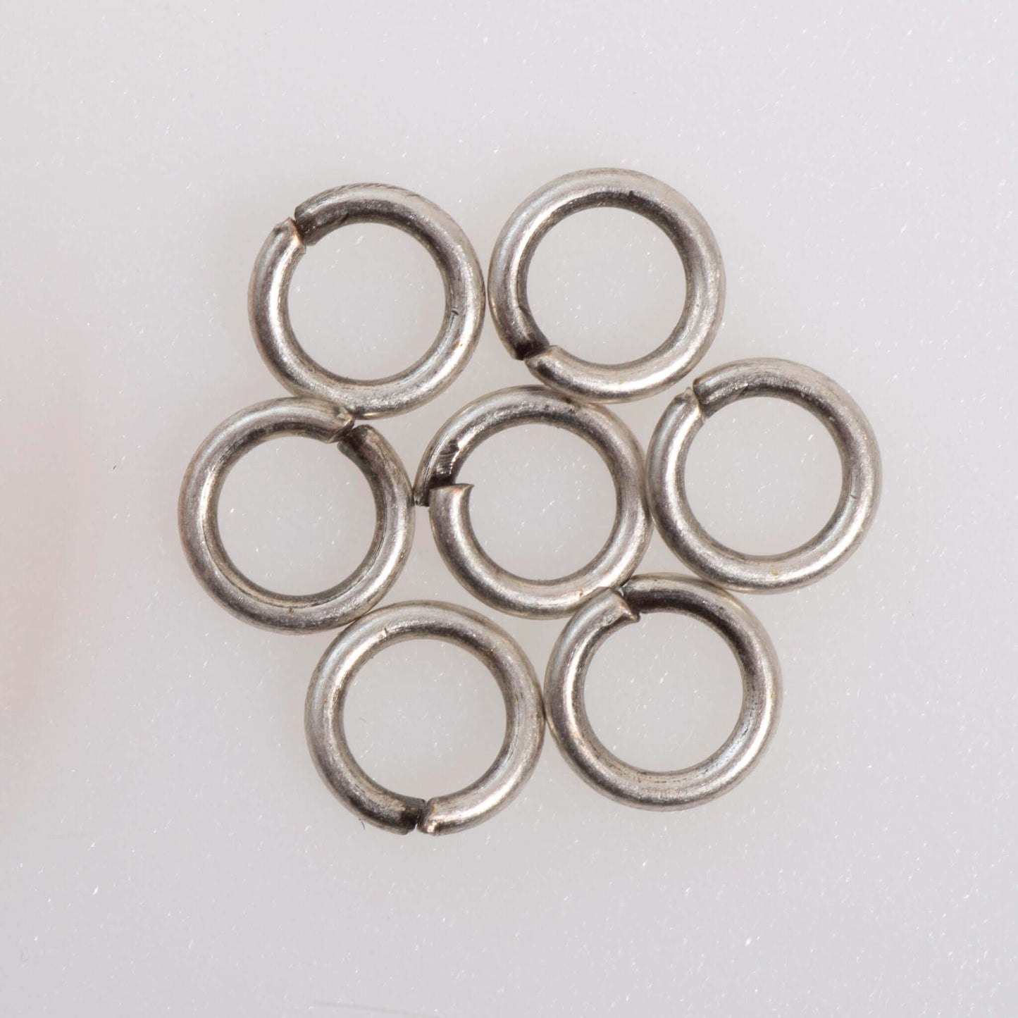 Jump Ring - 6mm 18 Gauge Wire Multiple Colors - 25g Packs (242pcs) J/R 6