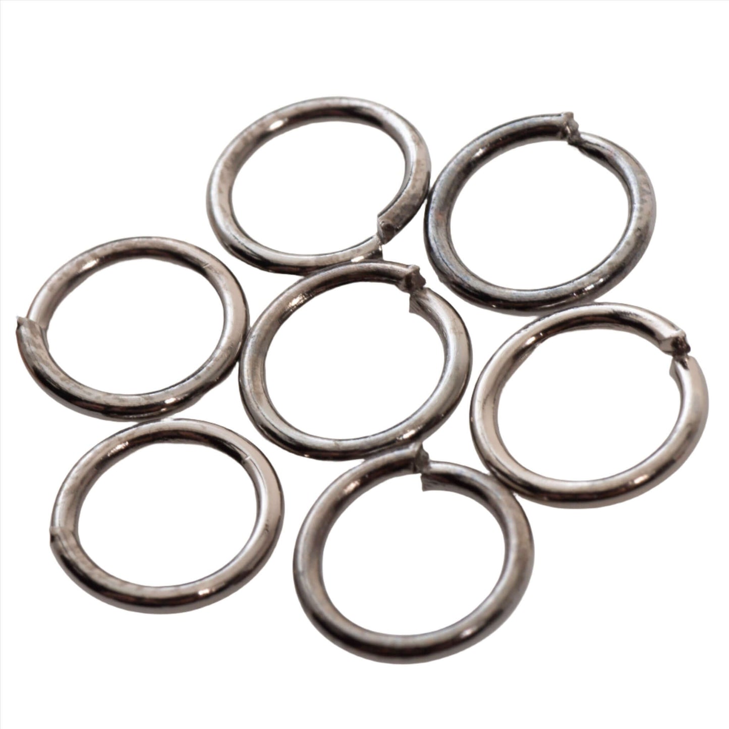 Jump Ring - 8mm 18 Gauge Wire Multiple Colors - 25g Packs (170pcs) J/R 8